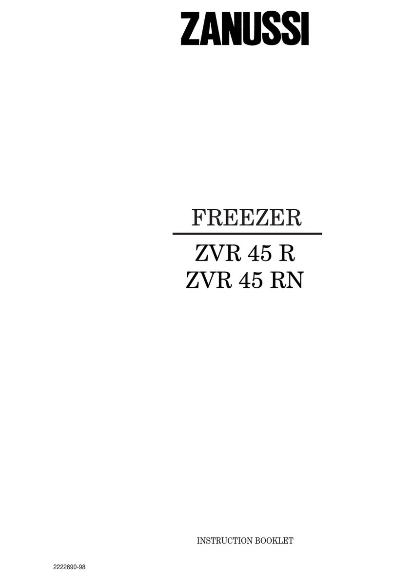 Zanussi ZVR 45 R Instruction booklet