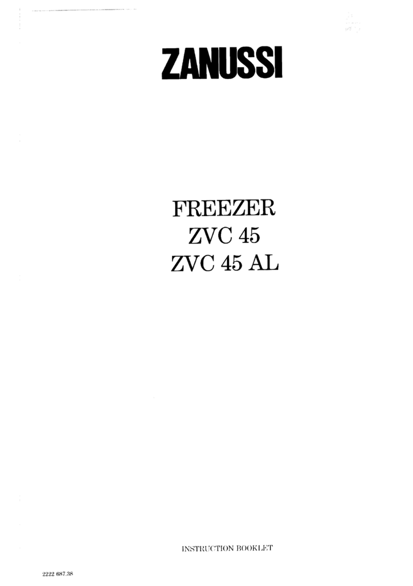 Zanussi ZVC 45 AL User manual