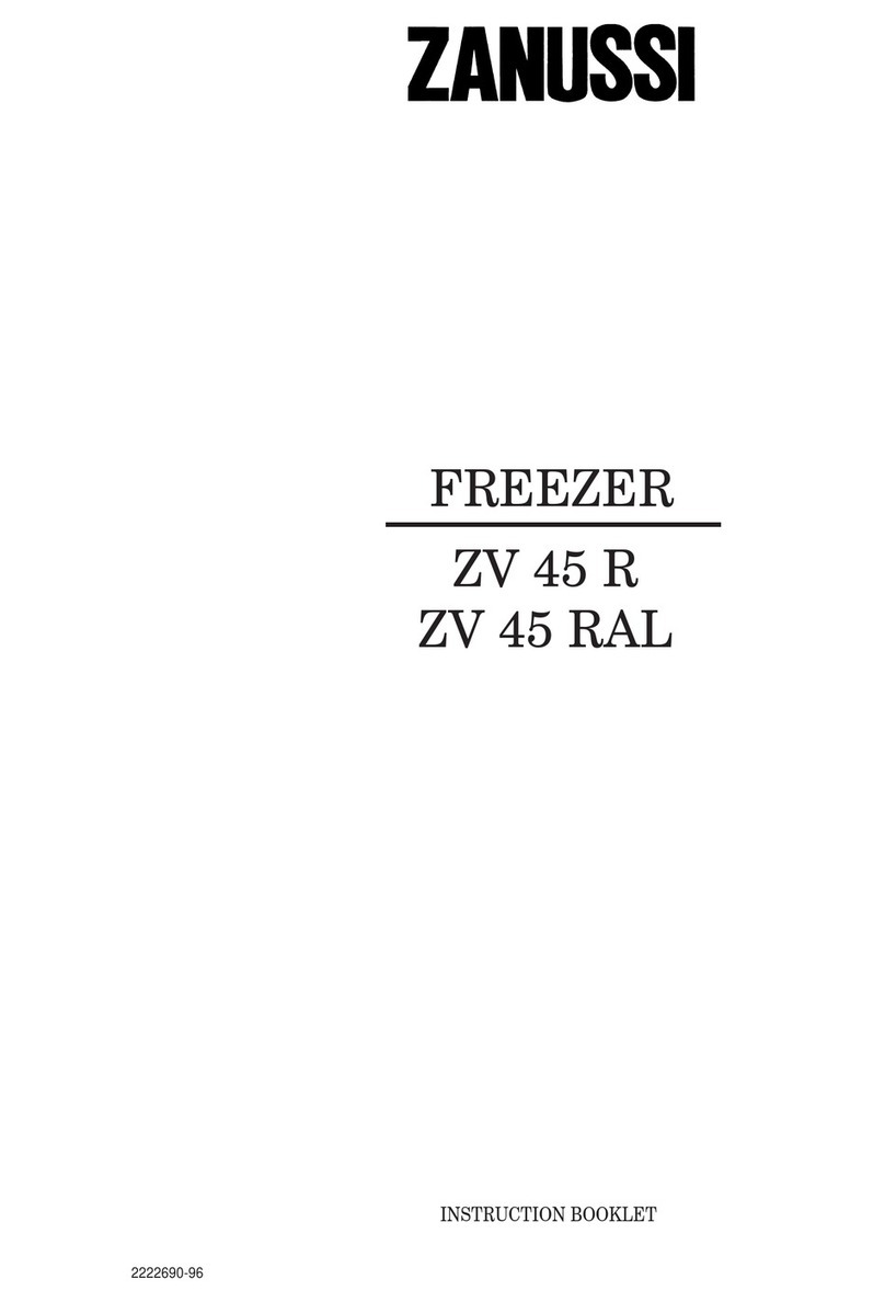 Zanussi ZV 45 R User manual