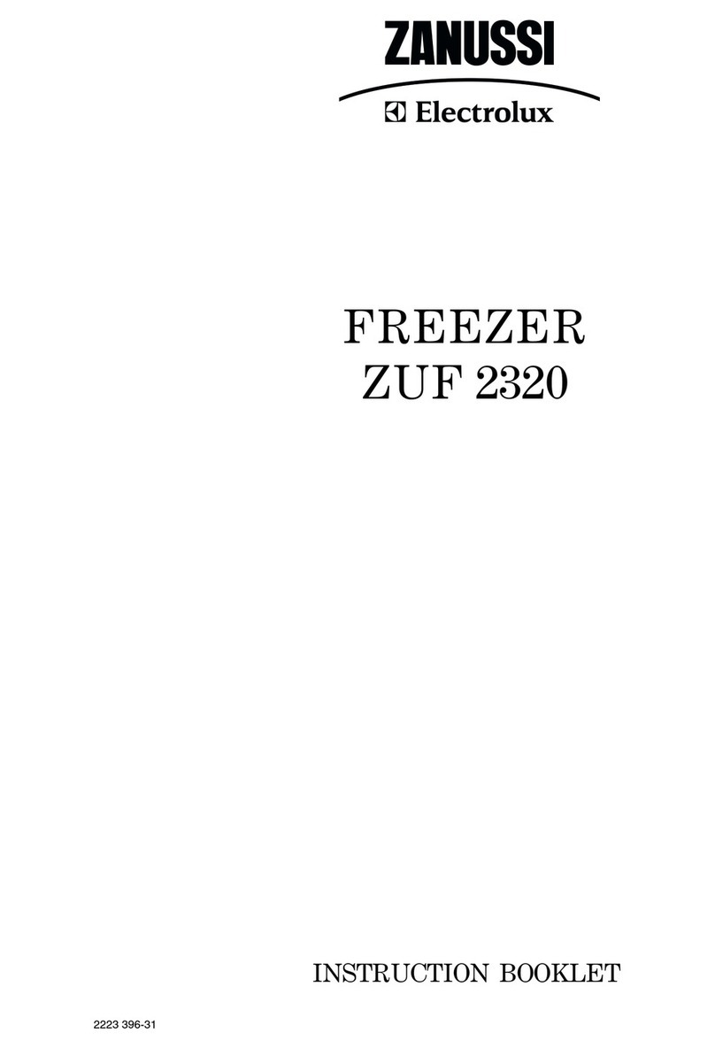 Zanussi ZUF 2320 Instruction booklet