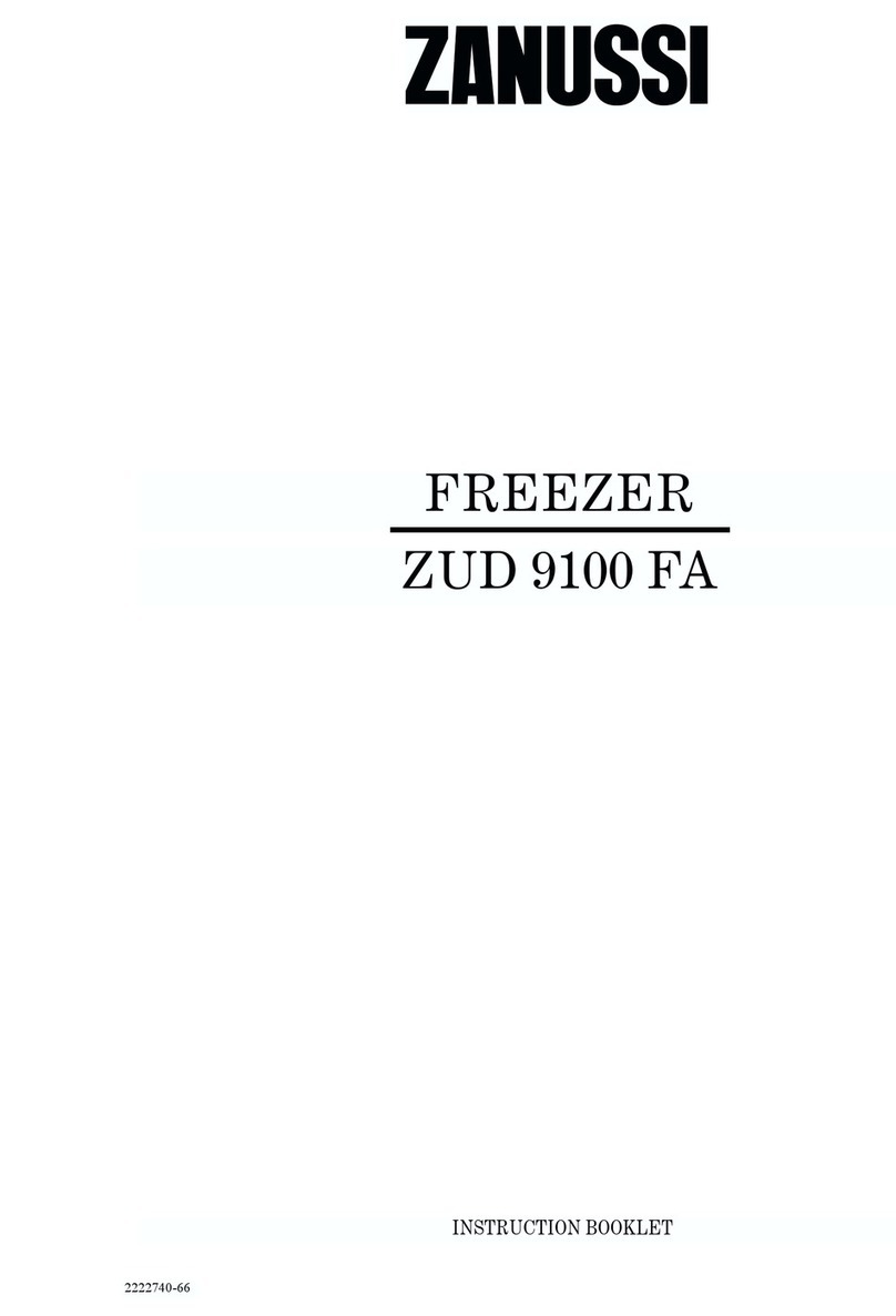 Zanussi ZUD 9100 FA Instruction booklet