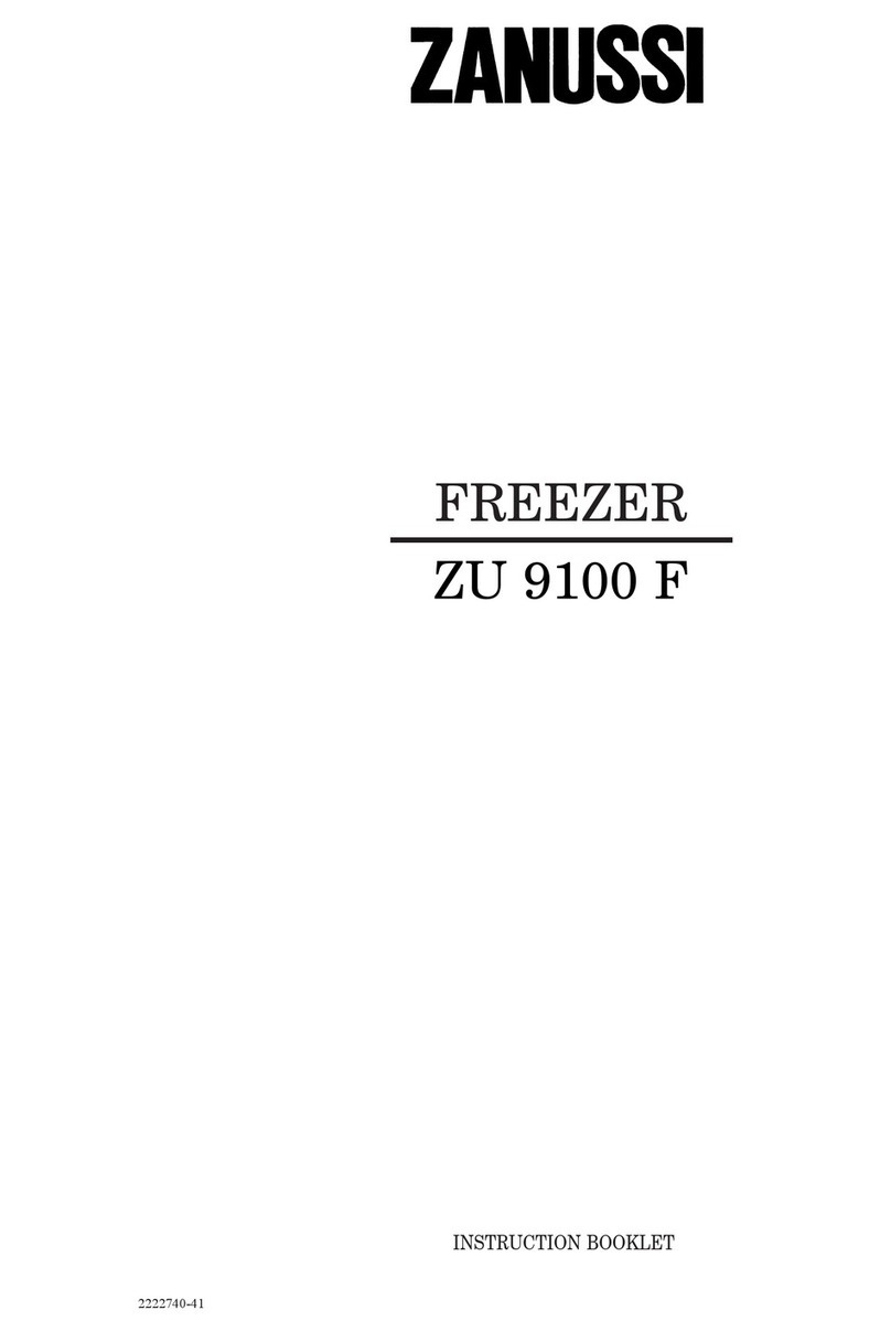 Zanussi ZU 9100 F User manual