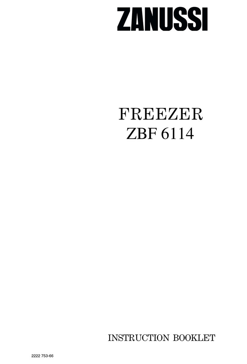 Zanussi ZBF 6114 User manual Zanussi ZBF 6114 User manual