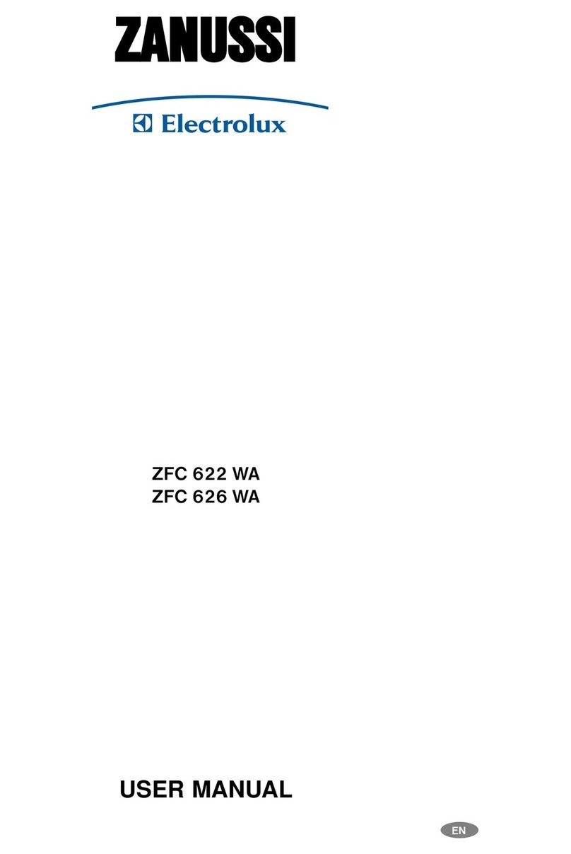 Zanussi Electrolux U32086 ZFC 622 WA user manual