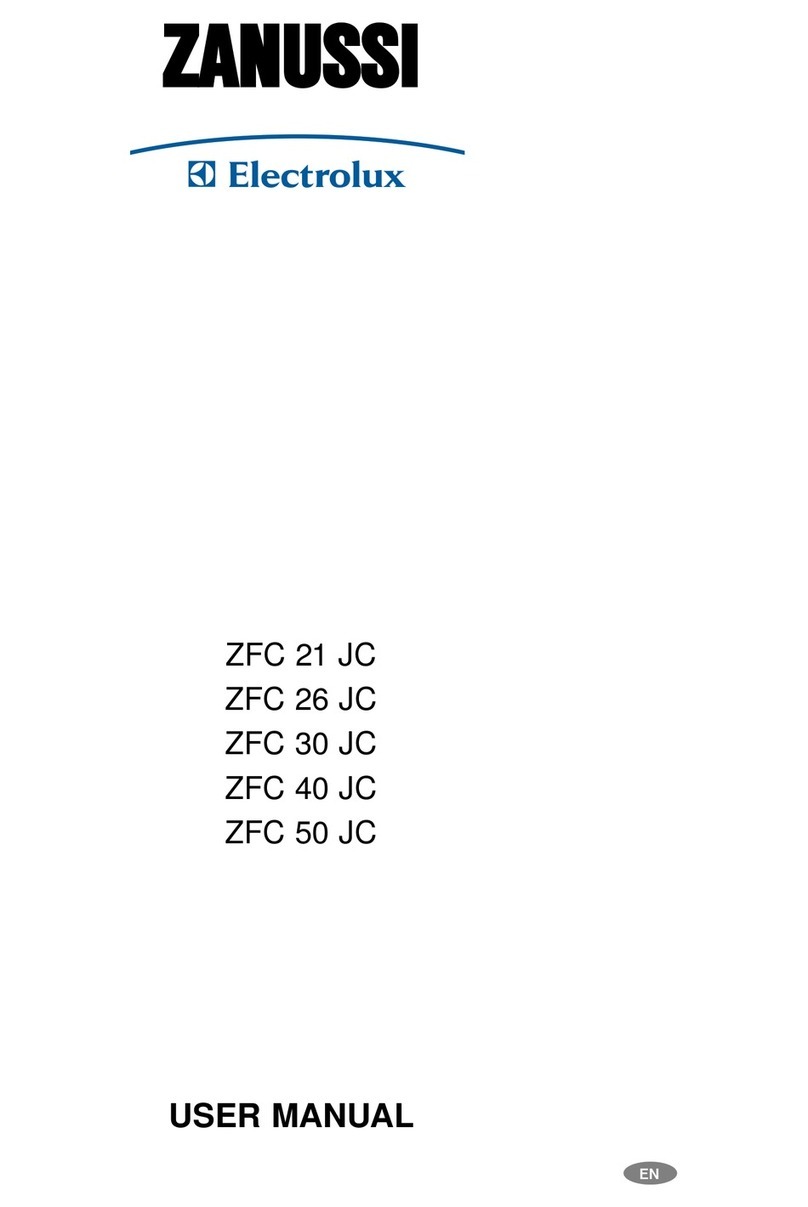 Zanussi Electrolux U30456 ZFC 21 JC user manual