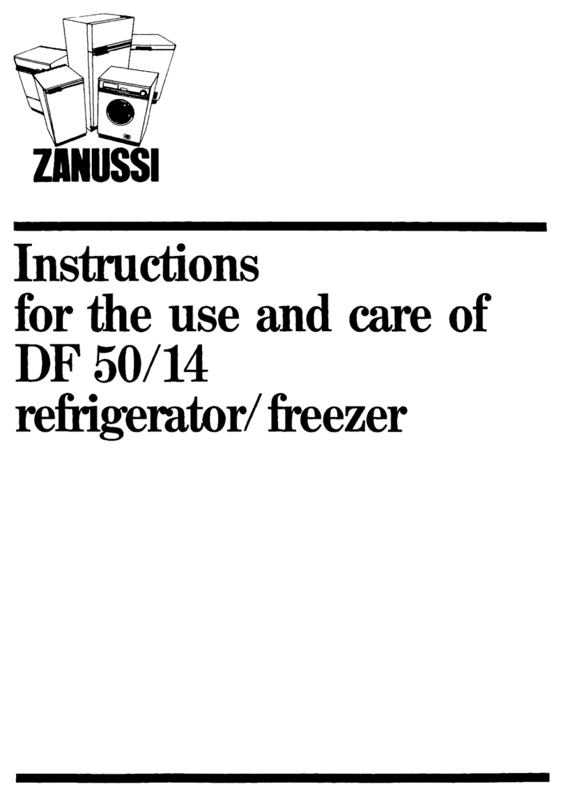 Zanussi DF 50/14 Use and care guide