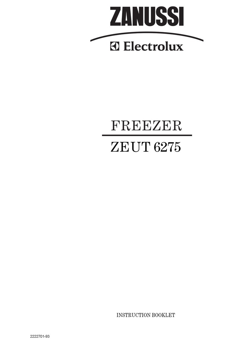 Zanussi Electrolux ZEUT 6275 Instruction booklet