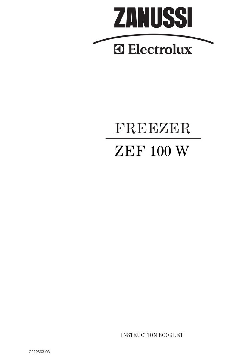 Zanussi Electrolux ZEF 100 W User manual