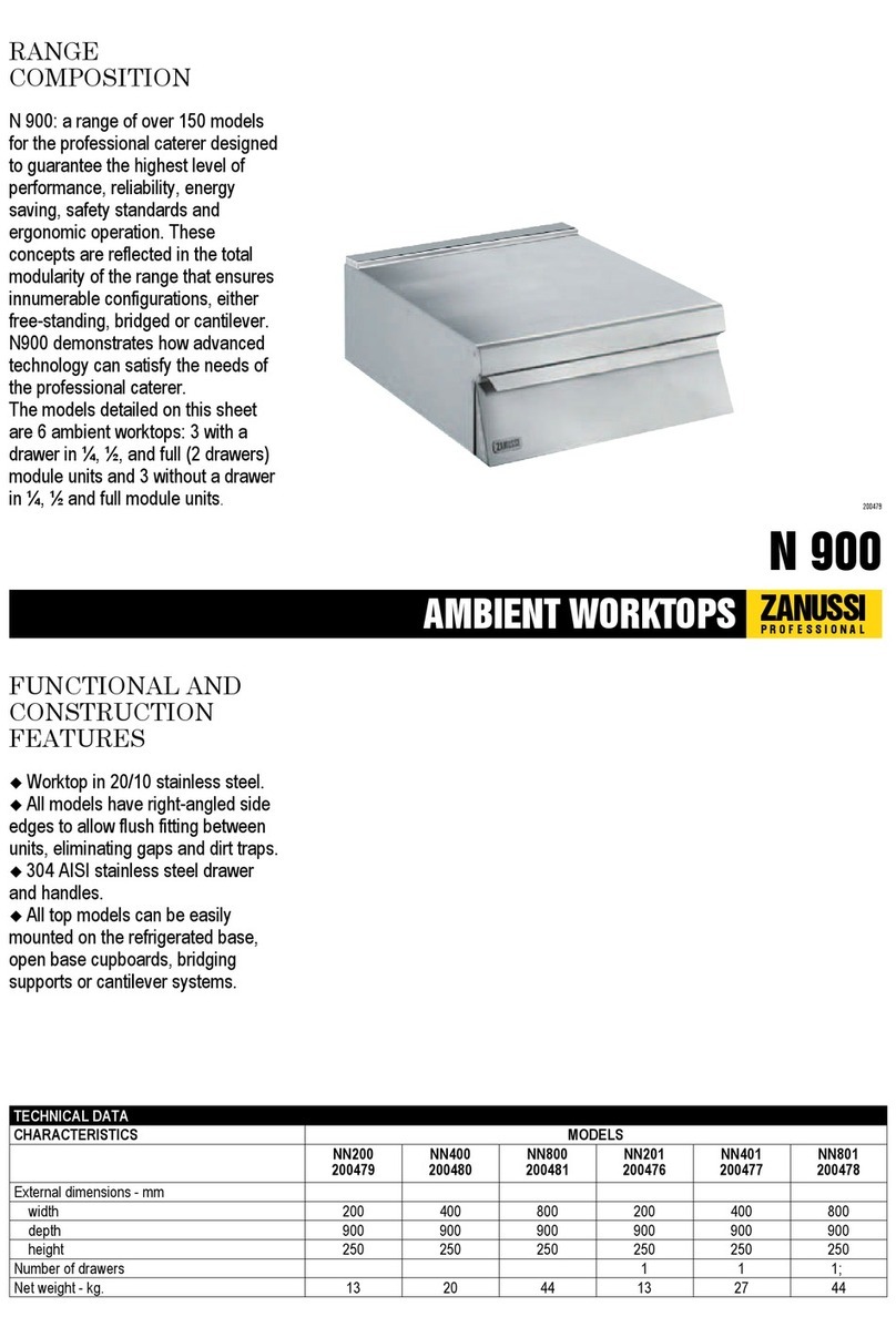Zanussi N 900 Specifications