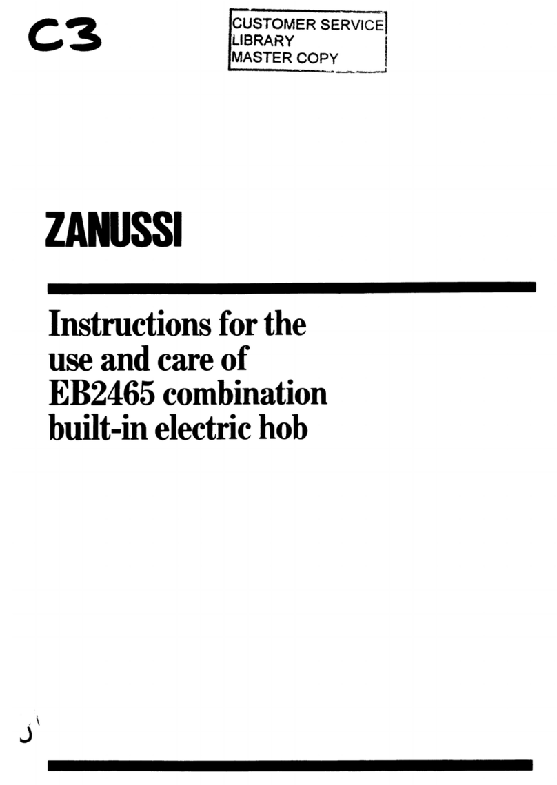 Zanussi EB2465 Operating and safety instructions