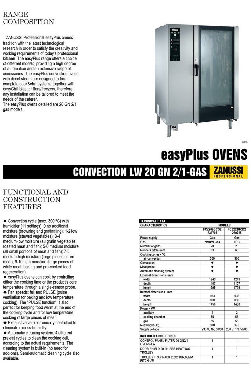 Zanussi EasyPlus 239505 Brochure & specs