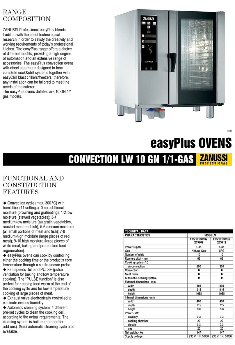 Zanussi EasyPlus 239502 Brochure & specs