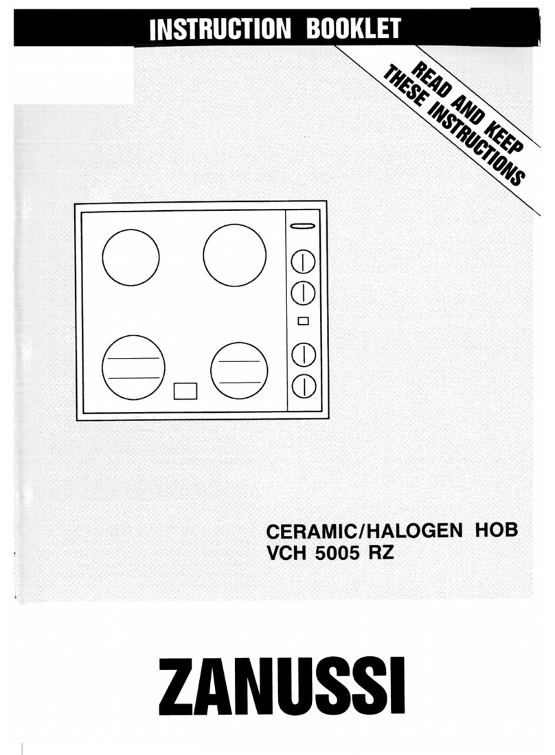 Zanussi VCH 5005 RZ User manual