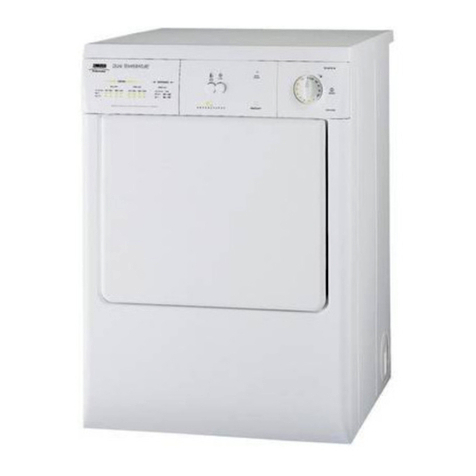 Zanussi TD 4213 W User manual
