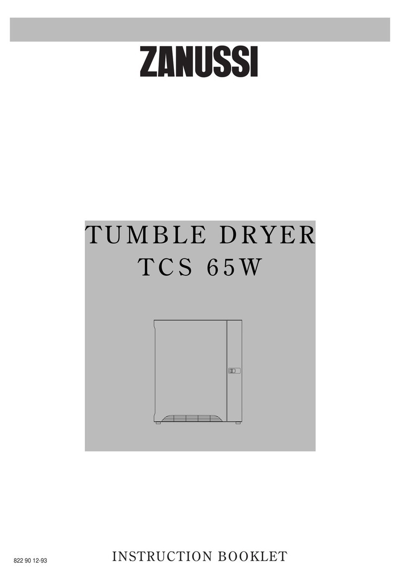Zanussi TCS 65W User manual