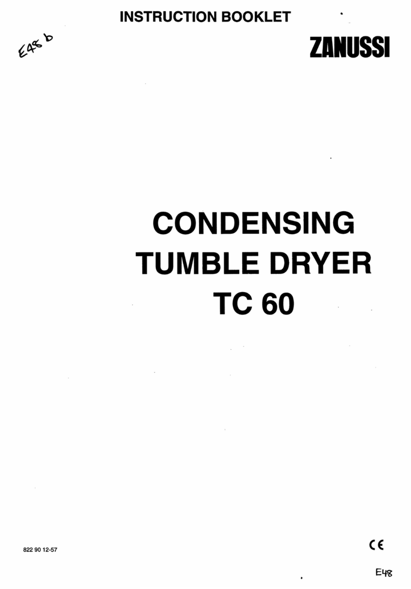 Zanussi TC 60 User manual