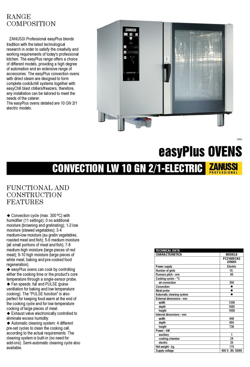 Zanussi EasyPlus 10 GN 2/1 Brochure & specs