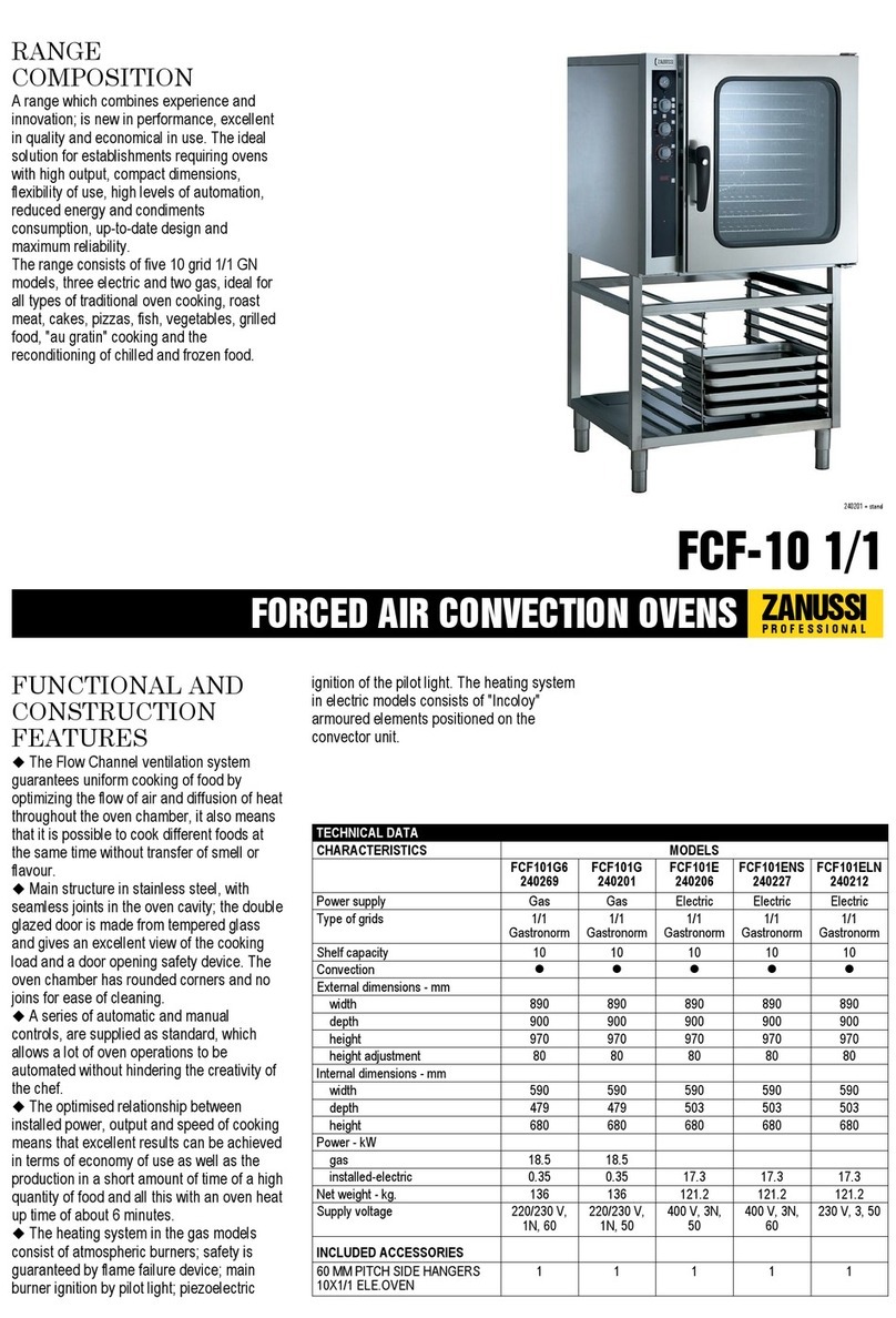 Zanussi FCF101G User manual