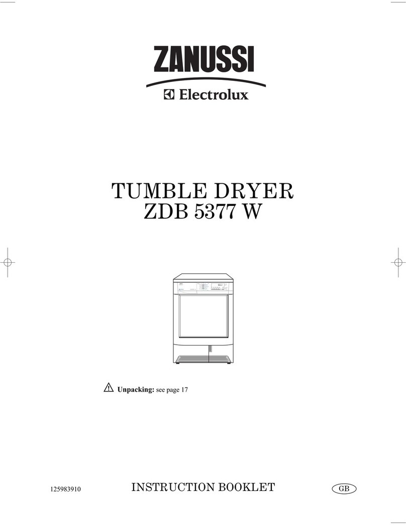 Zanussi ZDB 5377 W User manual