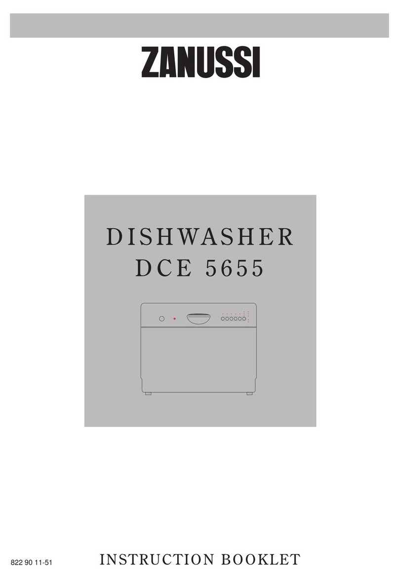 Zanussi DCE 5655 Instruction booklet