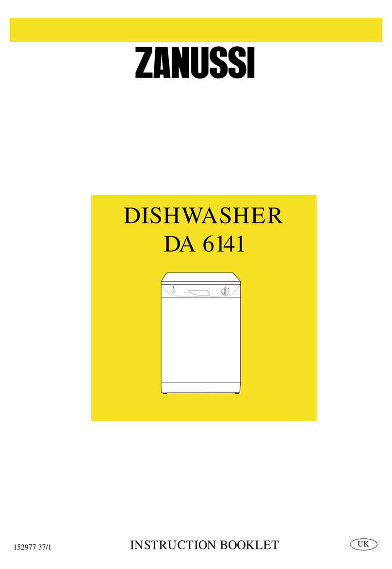 Zanussi DA 6141 Instruction booklet
