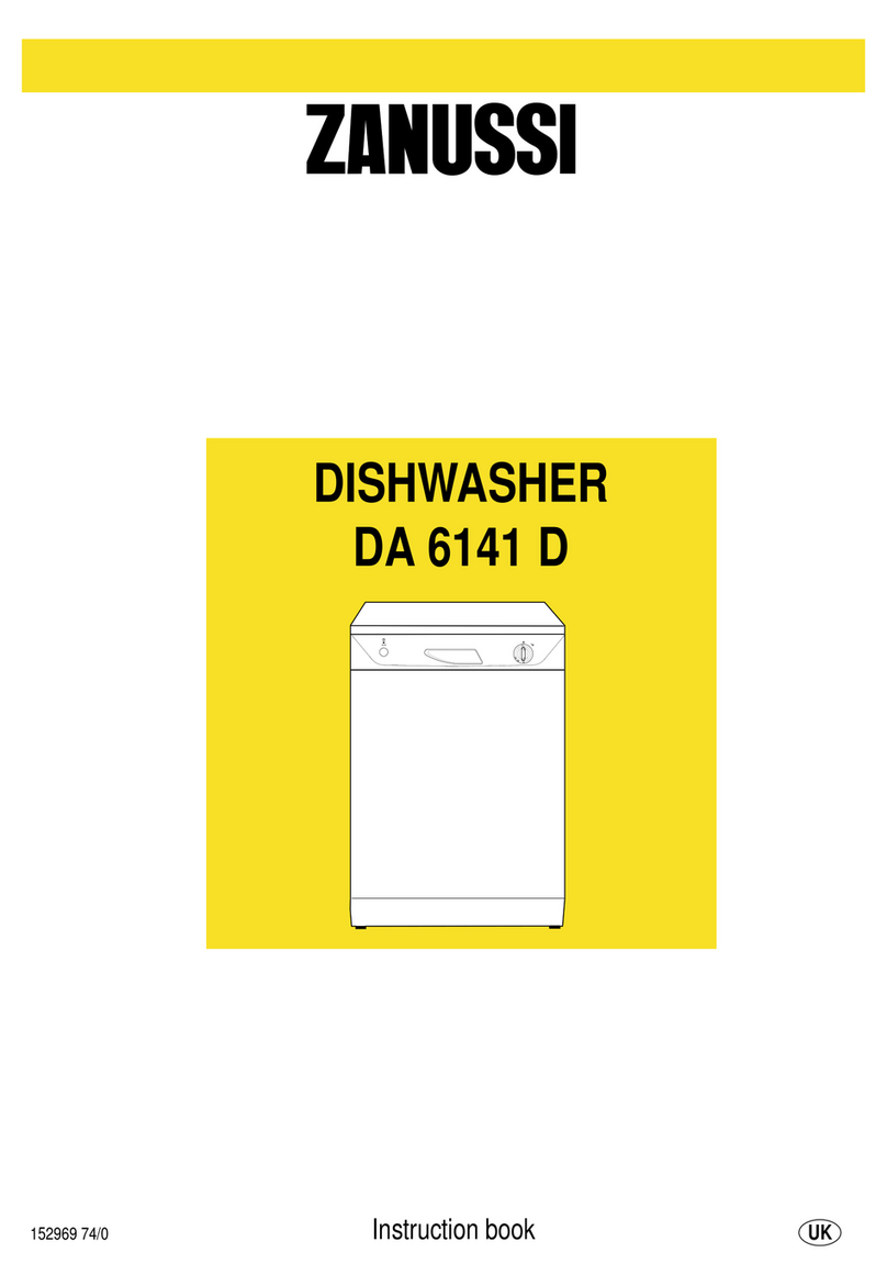 Zanussi DA 6141 D Instruction book