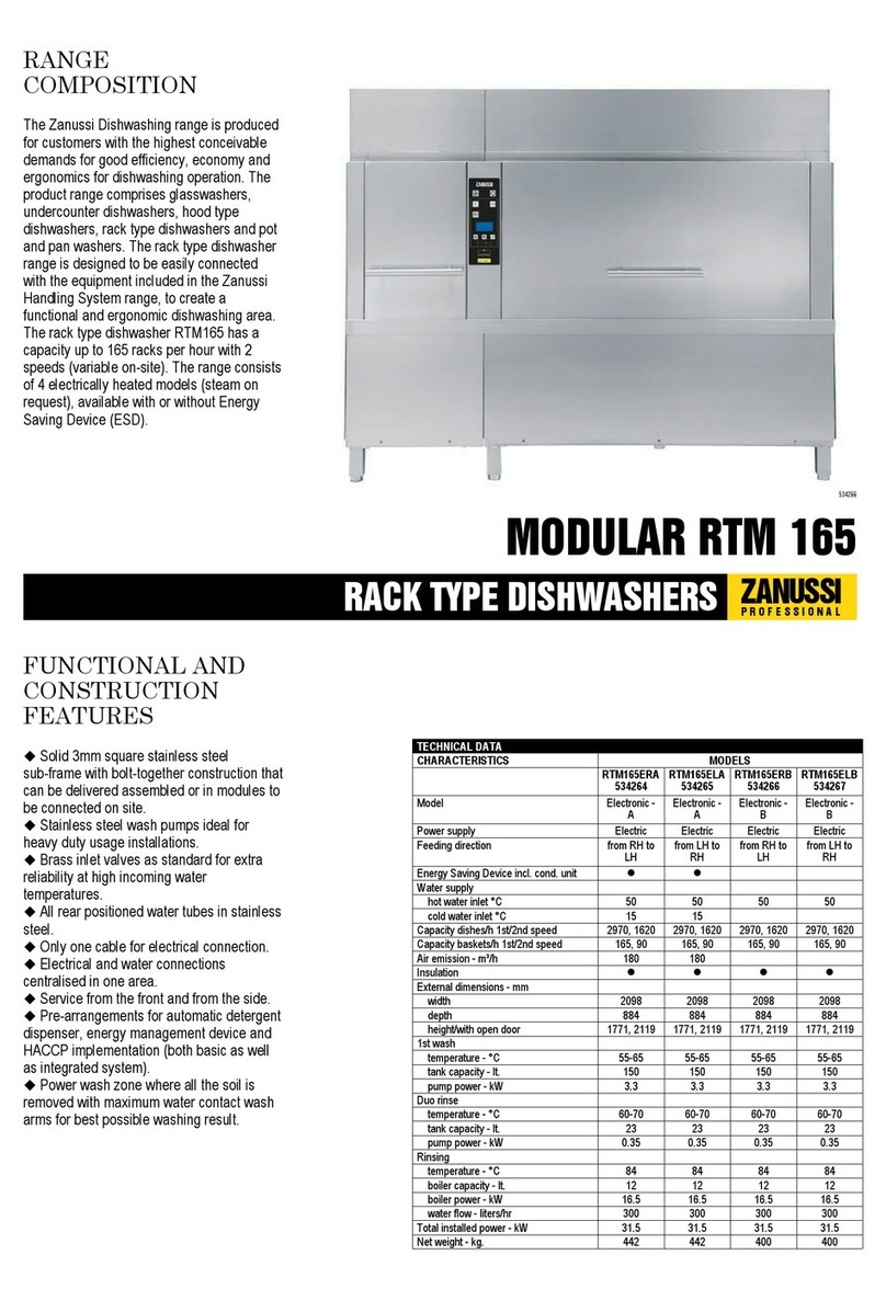 Zanussi 534264 Specifications