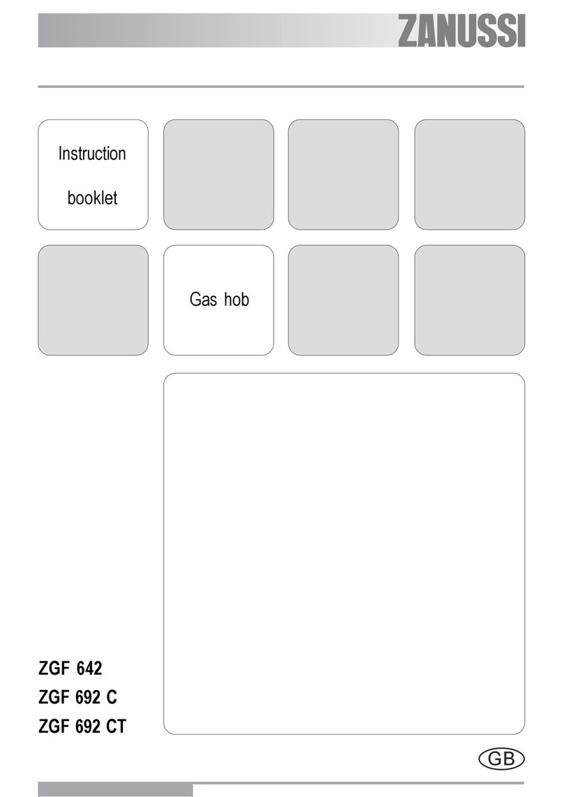 Zanussi ZGF 692 C User manual