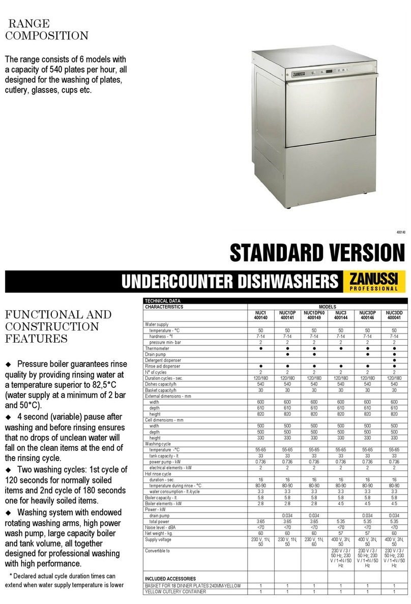 Zanussi 400140 User manual