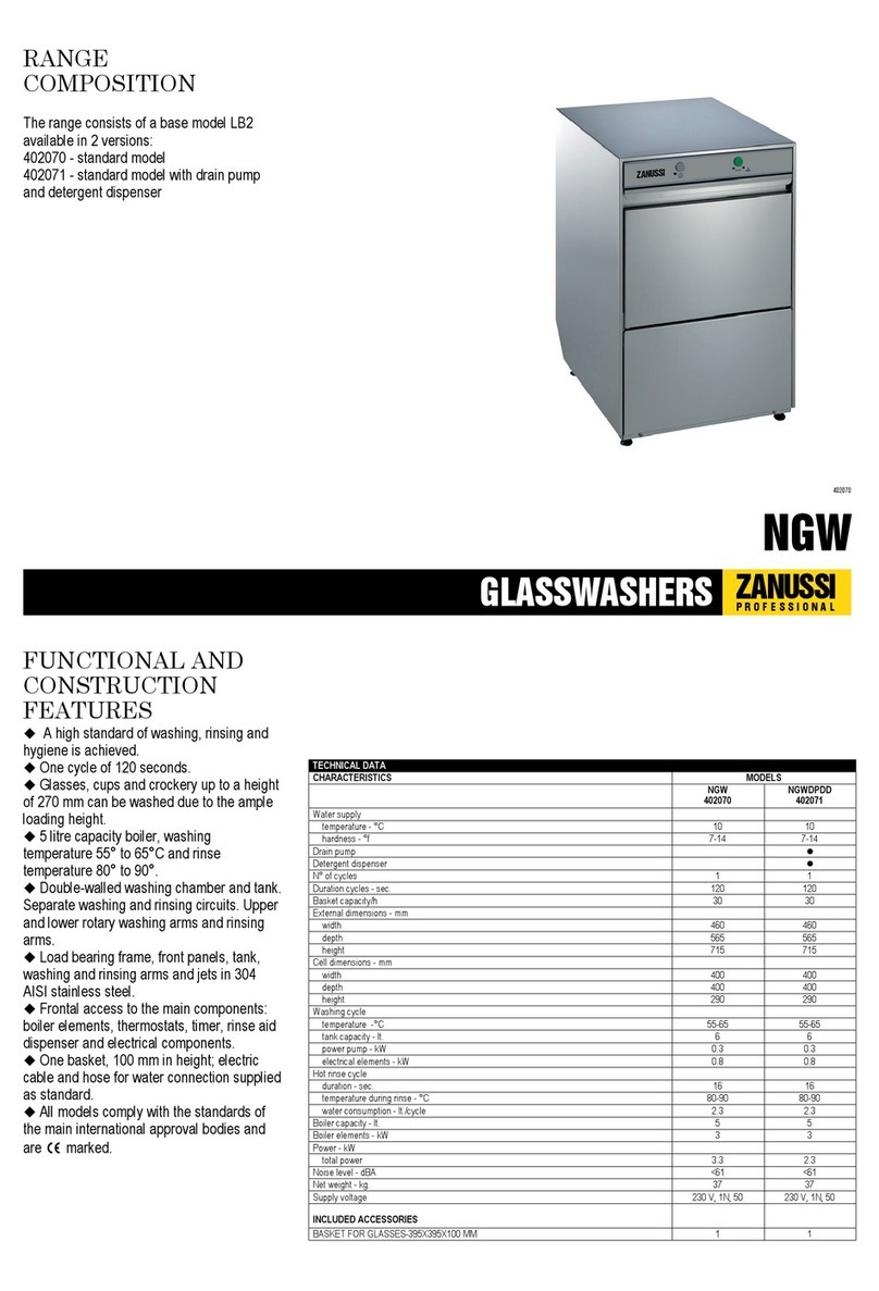 Zanussi 402070 Specifications