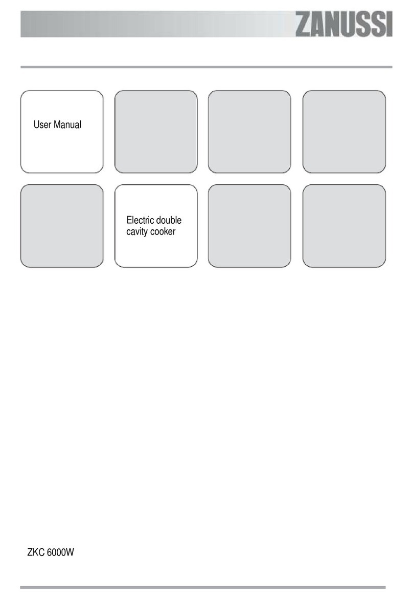 Zanussi ZKC 6000W User manual