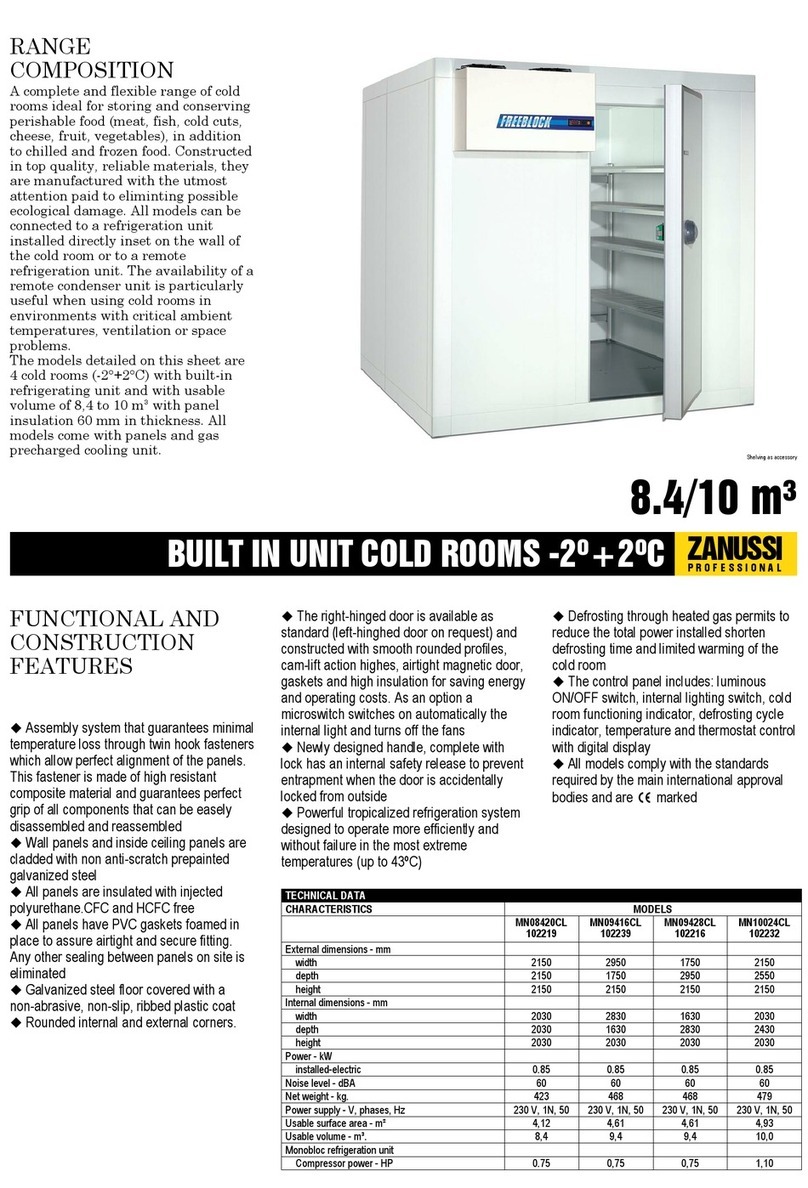 Zanussi 102216 Specifications