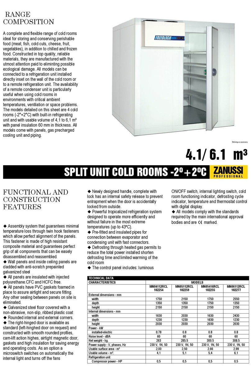 Zanussi 102254 Specifications