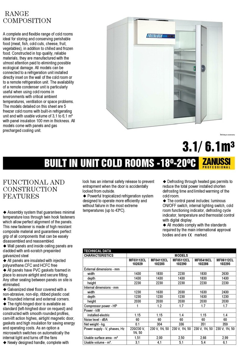 Zanussi 102029 Specifications