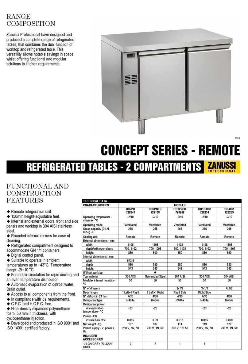 Zanussi 727108 Specifications