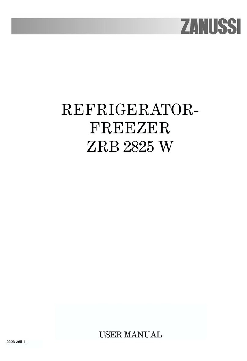 Zanussi ZRB 2825 W user manual