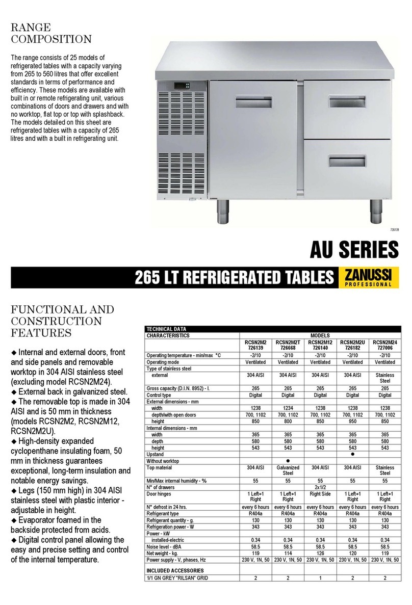 Zanussi 726139 User manual