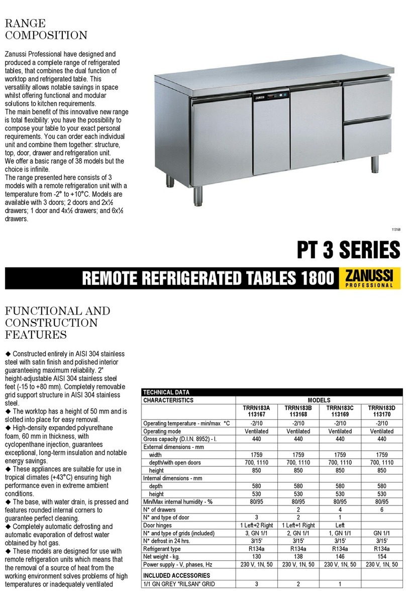 Zanussi 113167 User manual Zanussi 113167 User manual