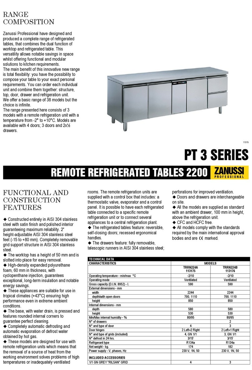 Zanussi 113175 Specifications