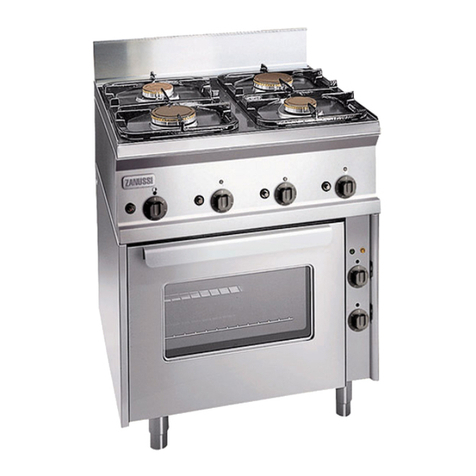 Zanussi Professional Snack 600 Specifications