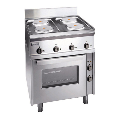 Zanussi Professional Snack 600 Specifications Zanussi Professional Snack 600 Specifications