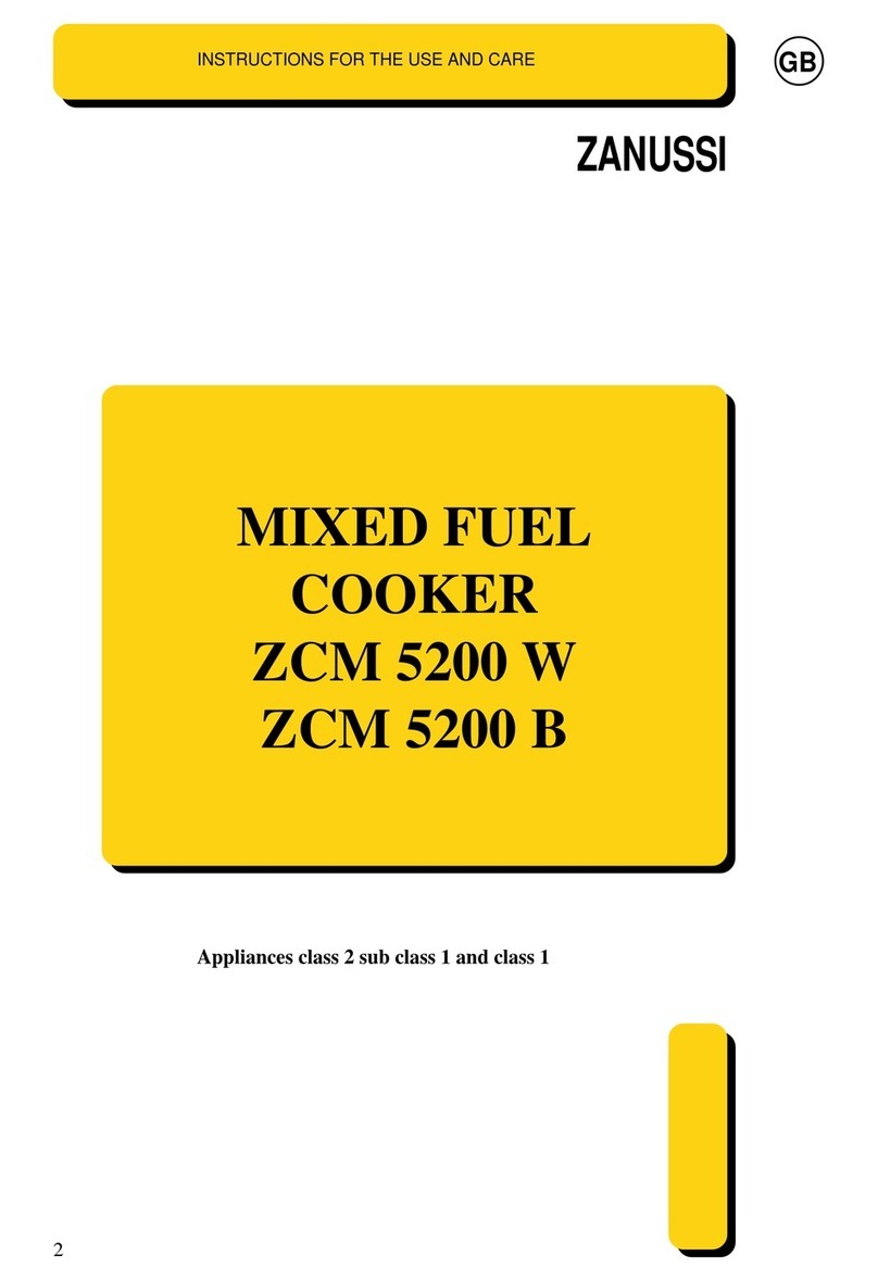 Zanussi 5200 B Assembly instructions