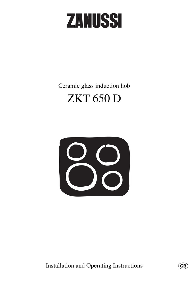 Zanussi ZKT 650 D User manual