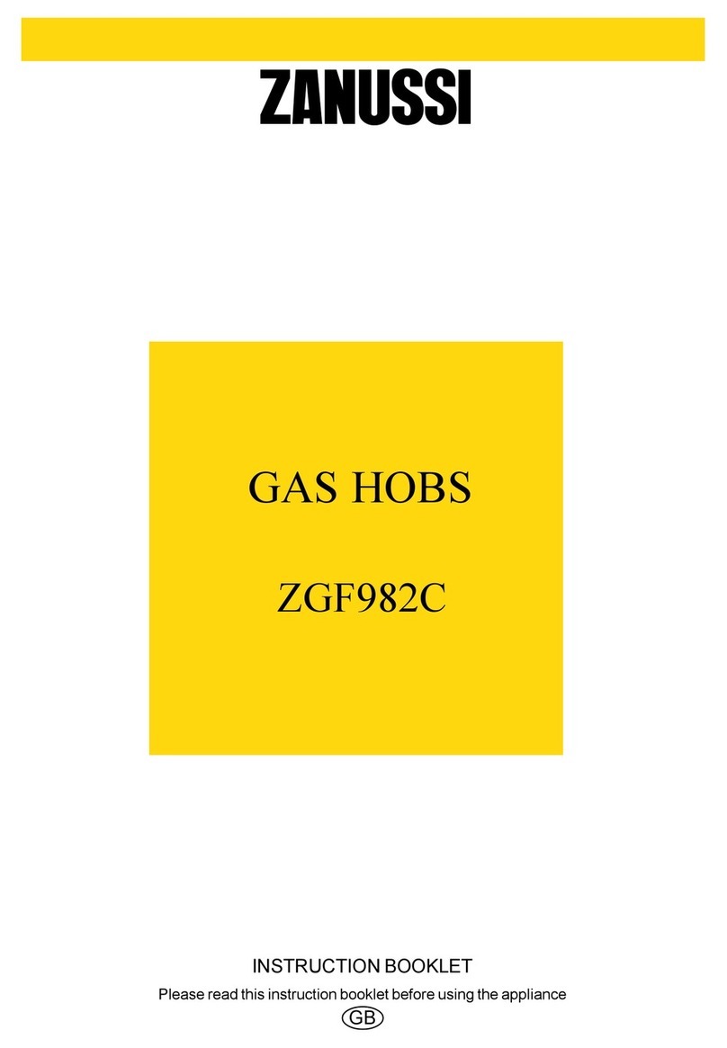 Zanussi ZGF982C User manual