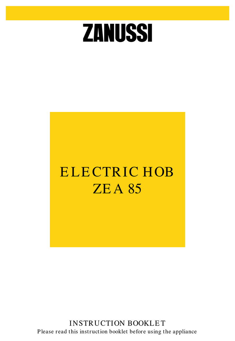 Zanussi ZEA 85 User manual