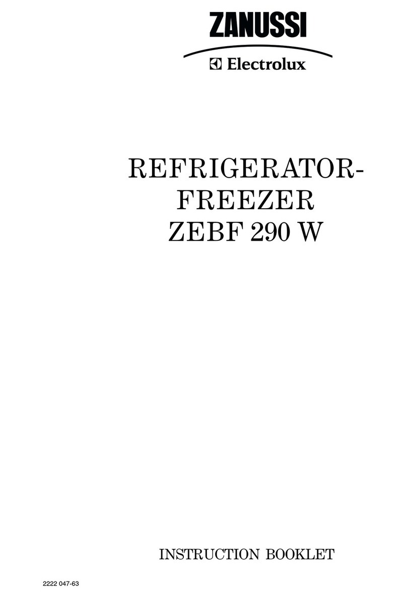 Zanussi Electrolux ZEBF 290 W Instruction booklet