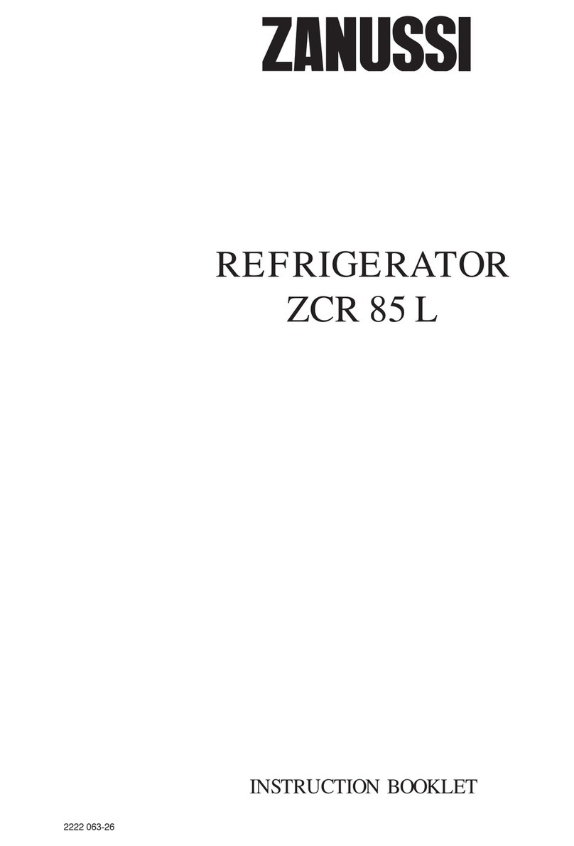 Zanussi ZCR 85 L User manual