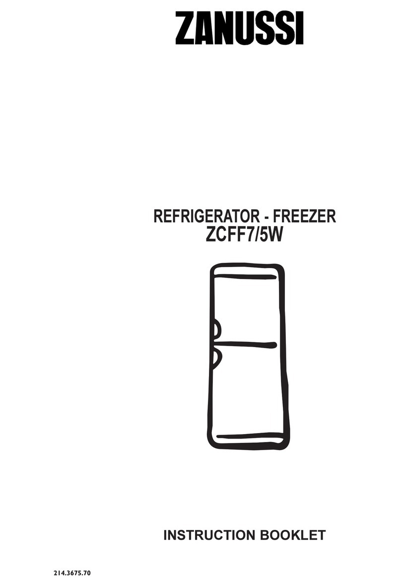 Zanussi ZCFF7/5W User manual