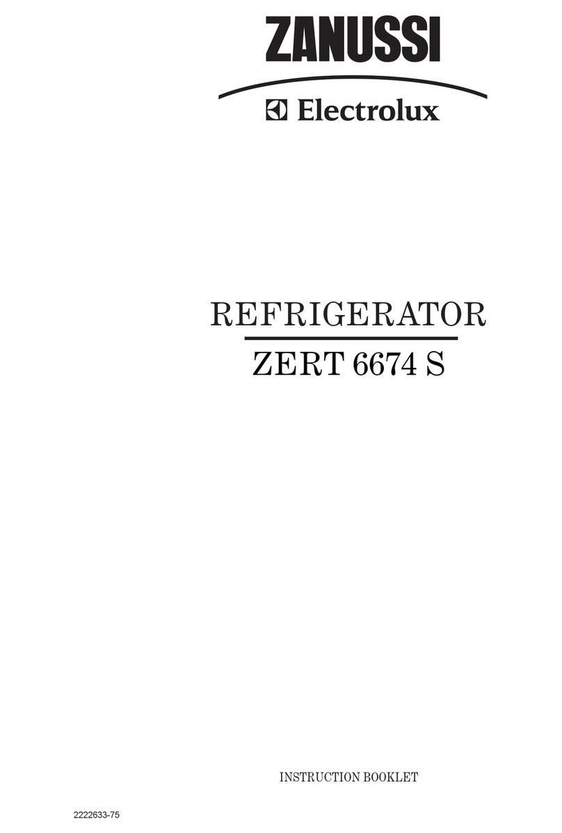Zanussi Electrolux ZERT 6674 S Instruction booklet Zanussi Electrolux ZERT 6674 S Instruction booklet
