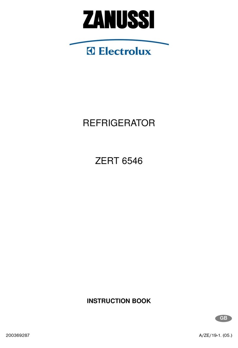 Zanussi Electrolux ZERT 6546 Instruction book